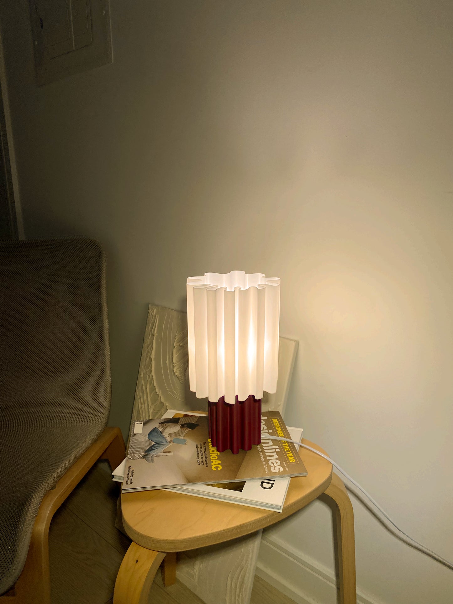 Dune Lamp - White (Rouge Base)