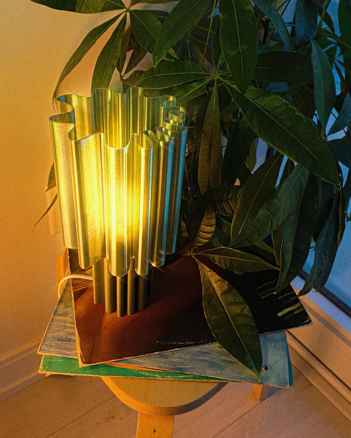 Dune Lamp - Olive Green