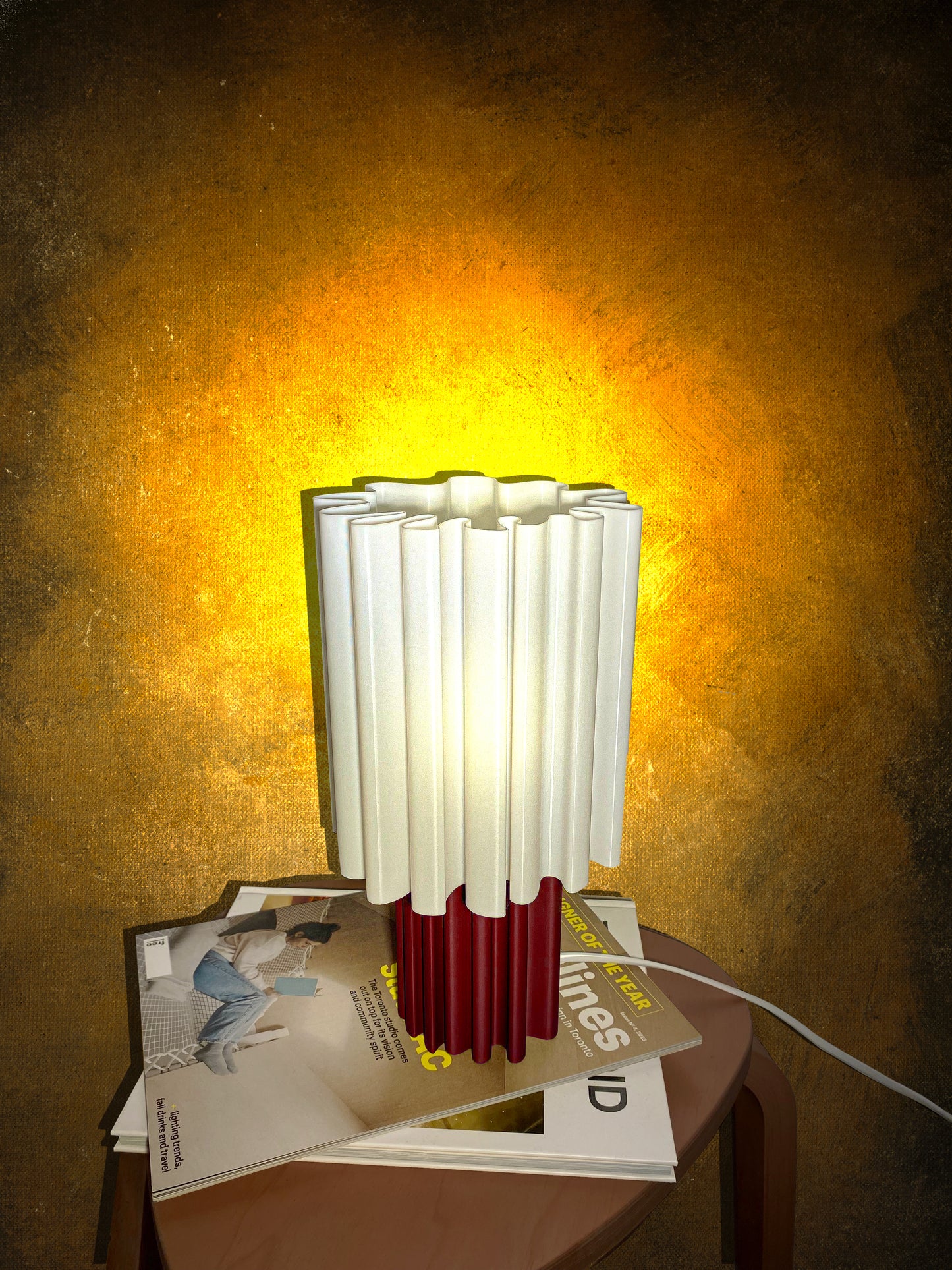 Dune Lamp - White (Rouge Base)