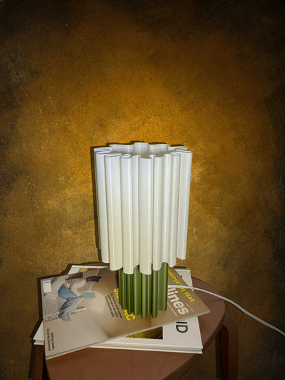 Dune Lamp - White (Olive Base)